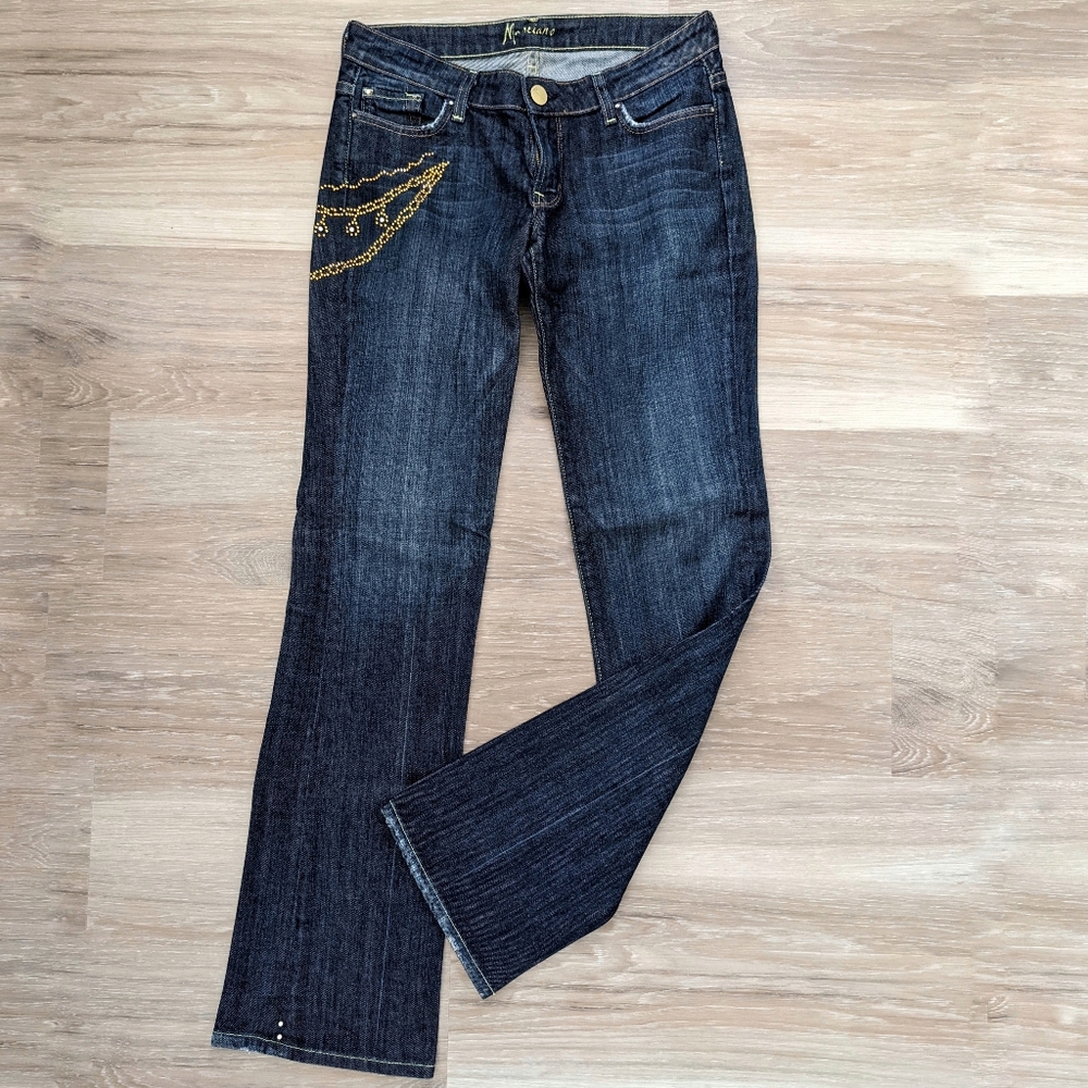 Marciano Jeans (tall) w/ gold "chain"